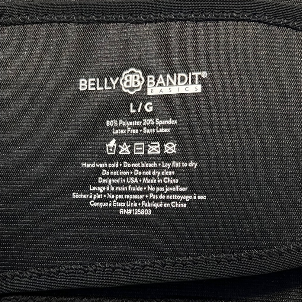 Belly Bandit Basics Black Waistband